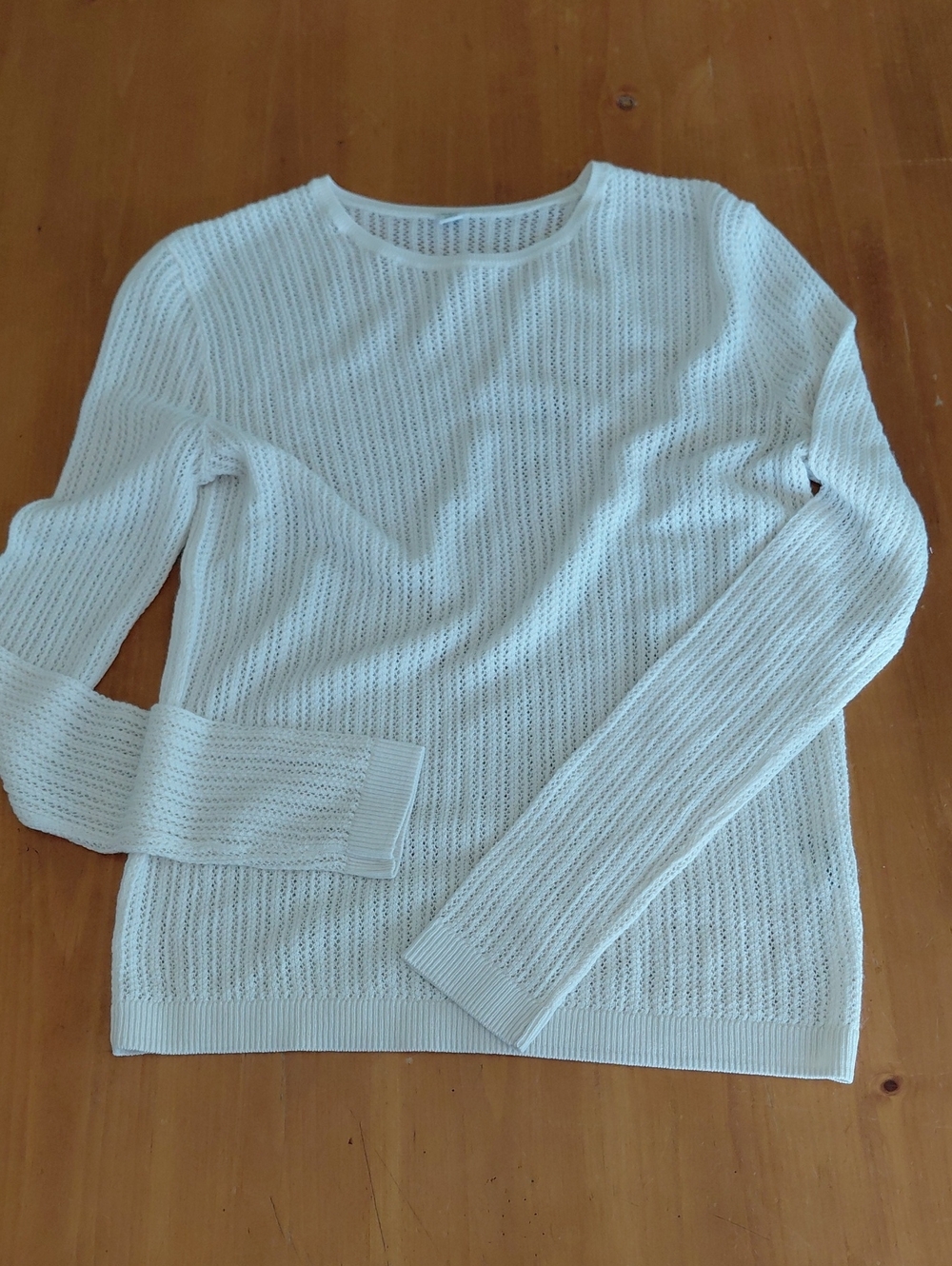 Uniqlo White Knit Sweater and Brown Tank Lot Women XS